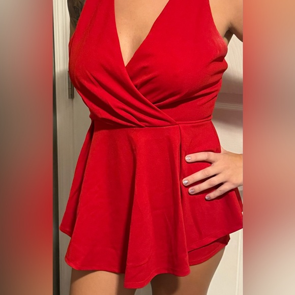 Dressy romper - size Medium w/ tags - Picture 2 of 5